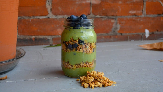 Blueberry Maple Matcha Parfait - Genuine Tea