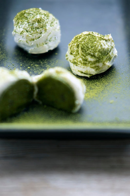 Frosted Matcha Truffles - Genuine Tea