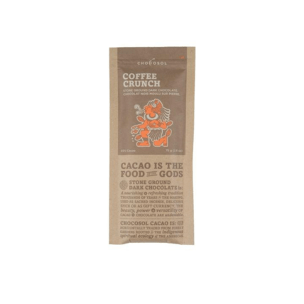 Coffee Crunch + 65% Dark Chocolate Bar - Genuine Tea