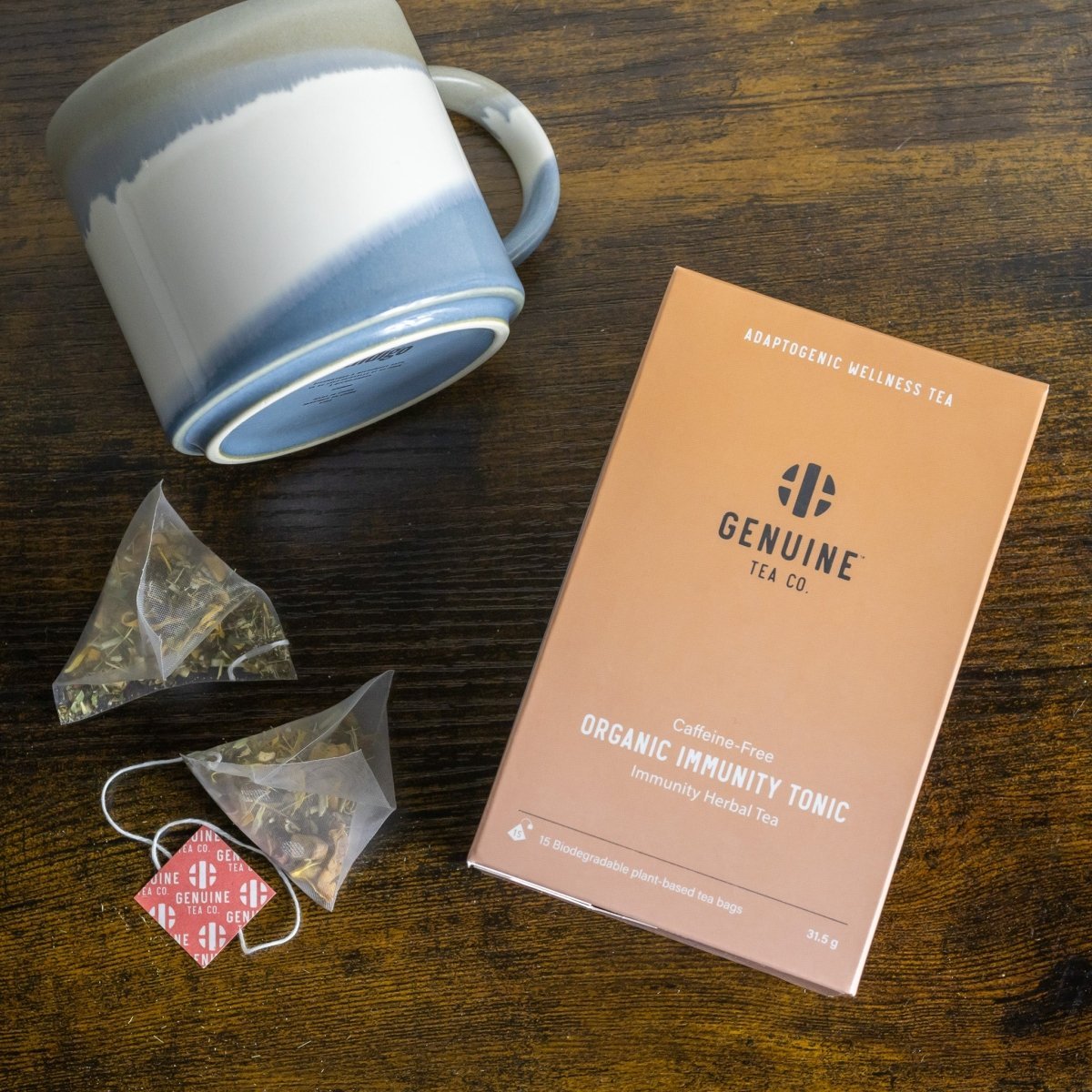 FREE Organic Immunity Tonic Pyramid Tea Bags - Genuine Tea