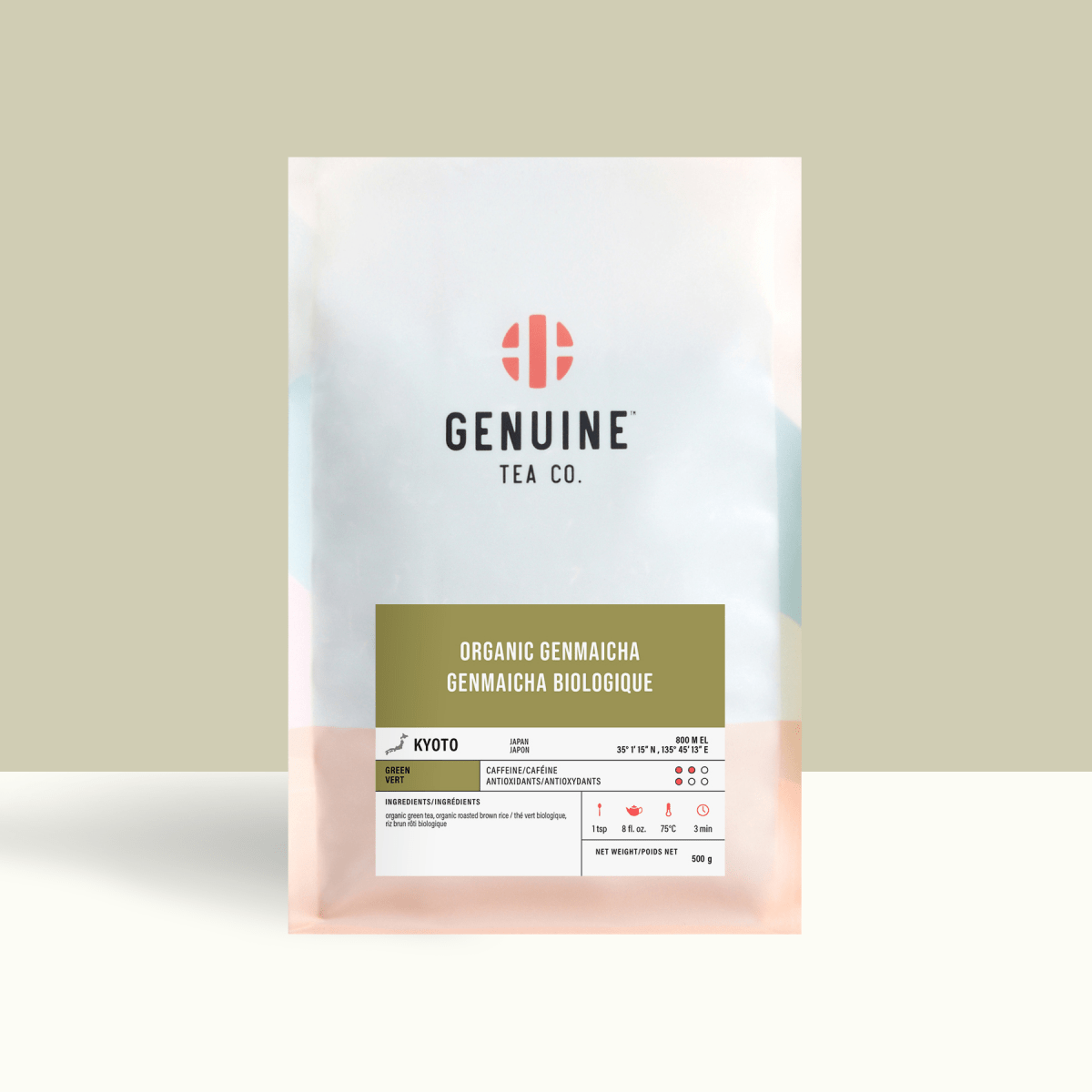 Organic Genmaicha - Green Tea - Genuine Tea