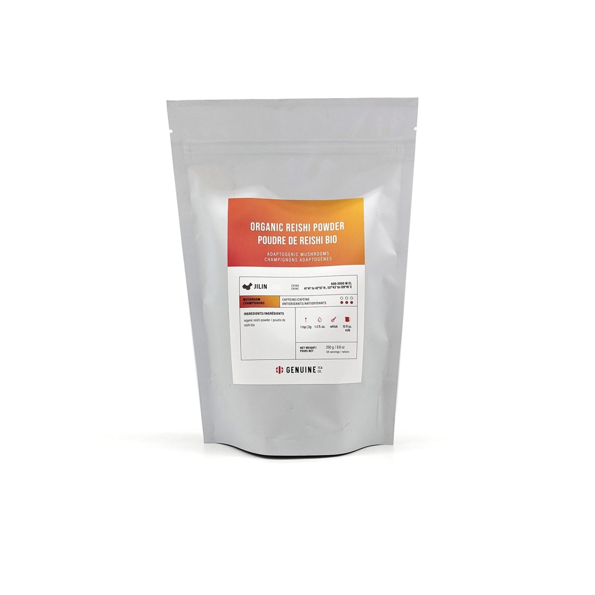 Organic Reishi Mushroom Powder 250g - Genuine Tea