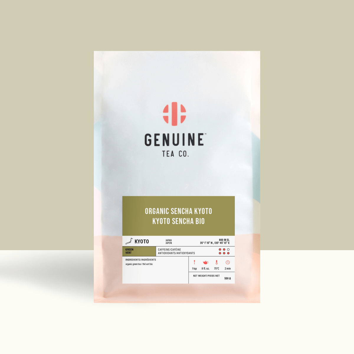 Organic Sencha Kyoto - Green Tea - Genuine Tea